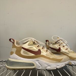 Nike Cream and Brown Air Max Sneakers